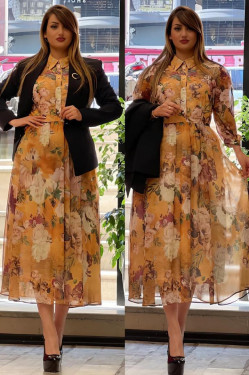 Robe + veston dame