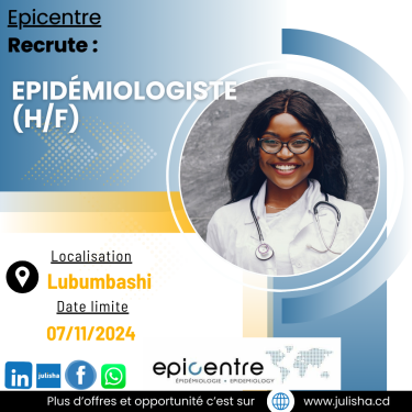 Epidémiologiste (H/F)