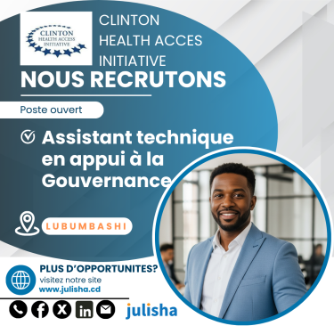 Assistant technique en appui à la Gouvernance et au programme de vaccination