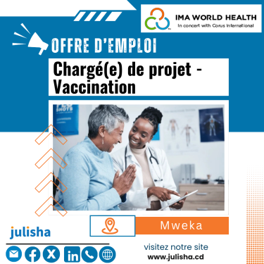 Chargé(e) de projet - Vaccination