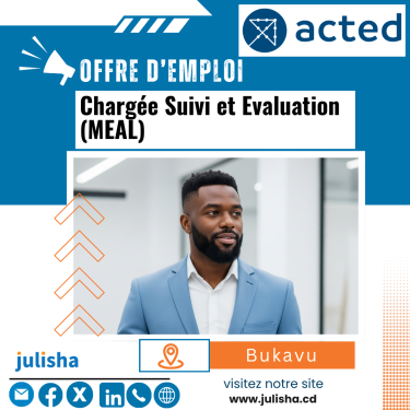 Chargée Suivi et Evaluation (MEAL)