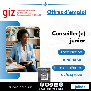 Conseiller(e) junior