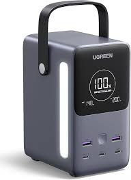 UGREEN 300W 48,000mAh Portable Charger Power Bank with Smart Digital Display, Lighting and SOS Mode, 153Wh 5 Ports USB $20 WhatsApp:+2349045783364