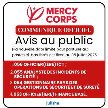 AVIS AU PUBLIC