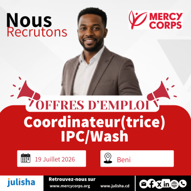 Coordinateur(trice) IPC/Wash