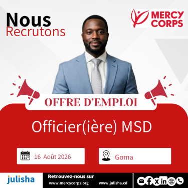 Officier(ière) MSD et Partenariat avec le Secteur Privé